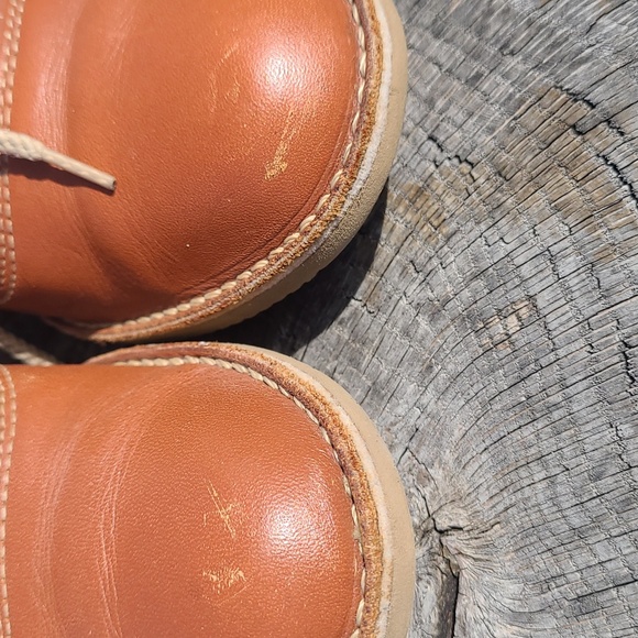 MADE IN U.S.A. ARMADILLOS BROWN SHOES - Picture 8 of 11